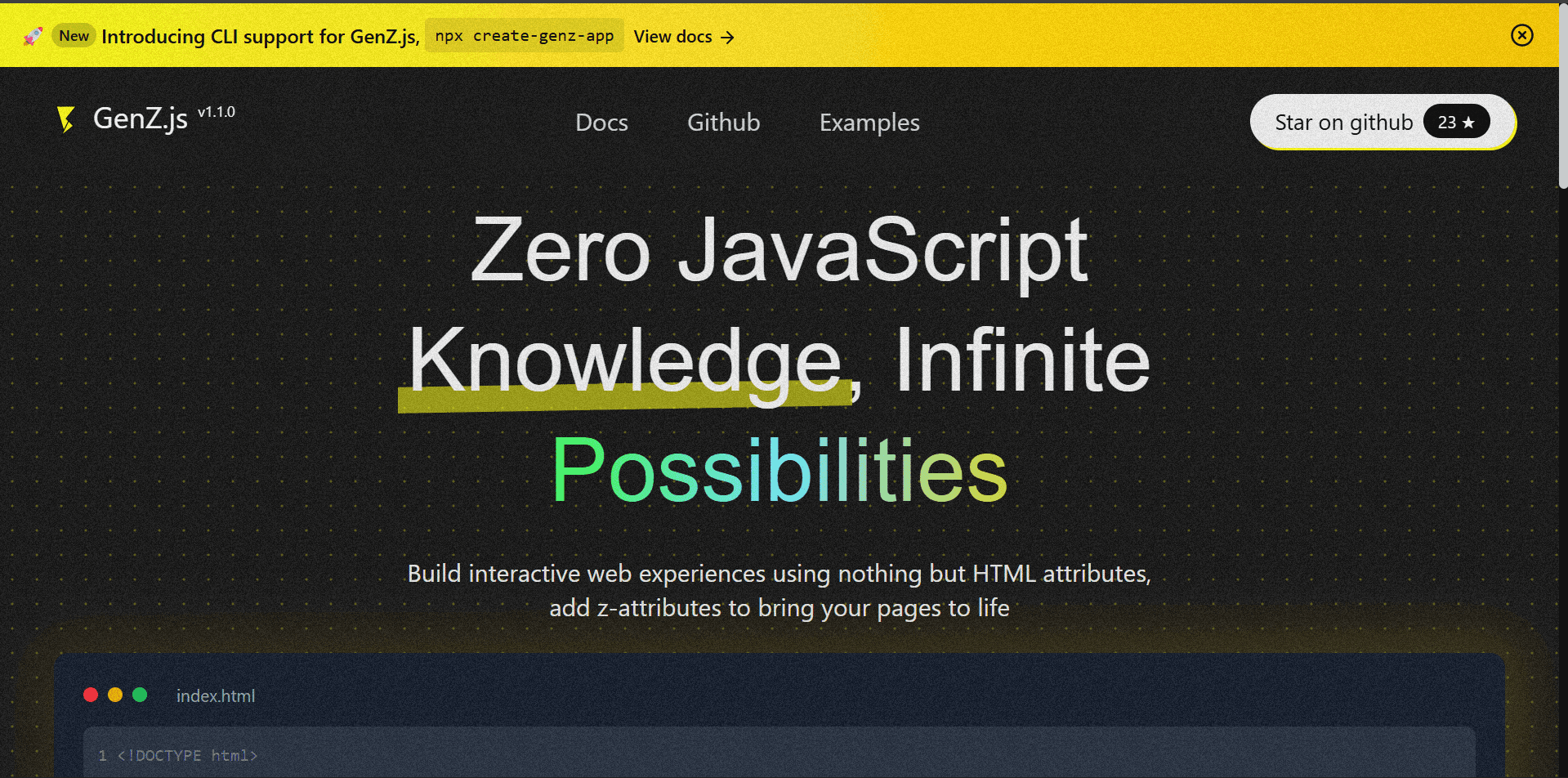 Genz.js